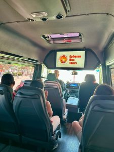 Ephesus Bus Inside