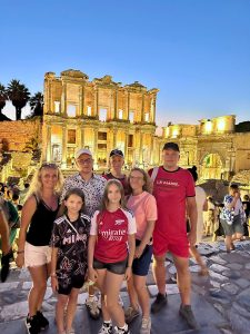 Tourist at Ephesus Bus Tours