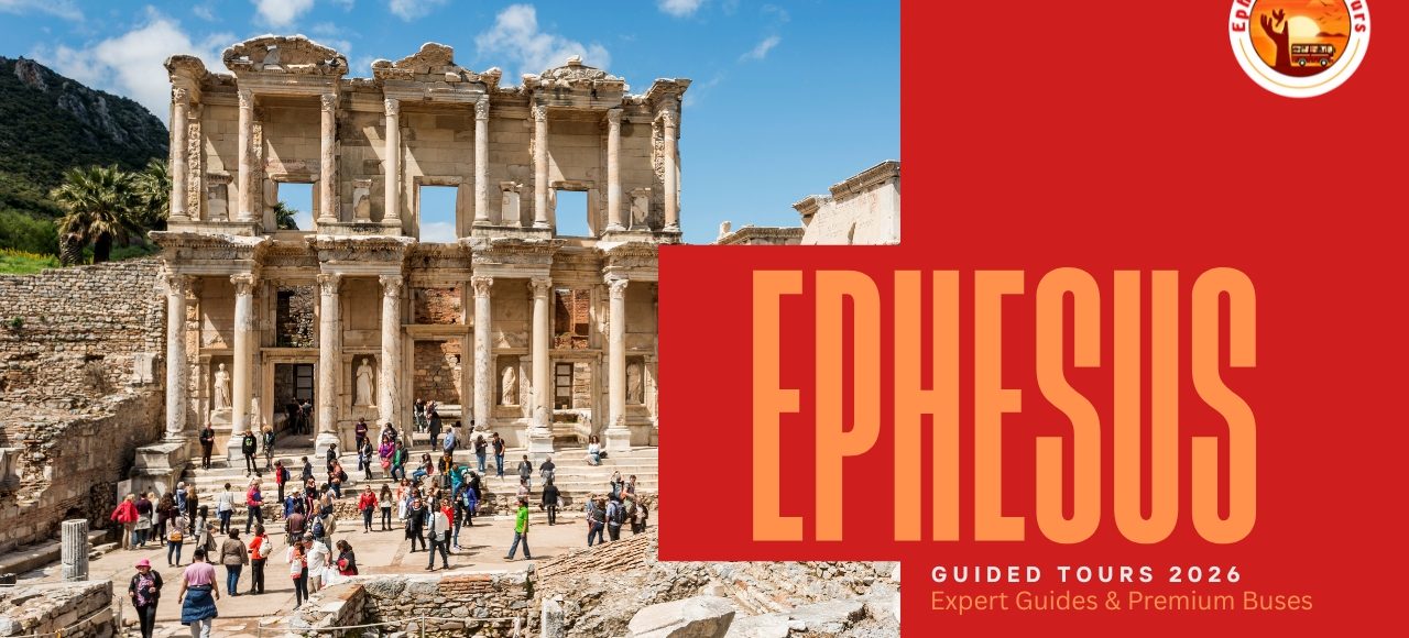 Ephesus guided tours in 2026 with professional guides from Kuşadası, Turkey