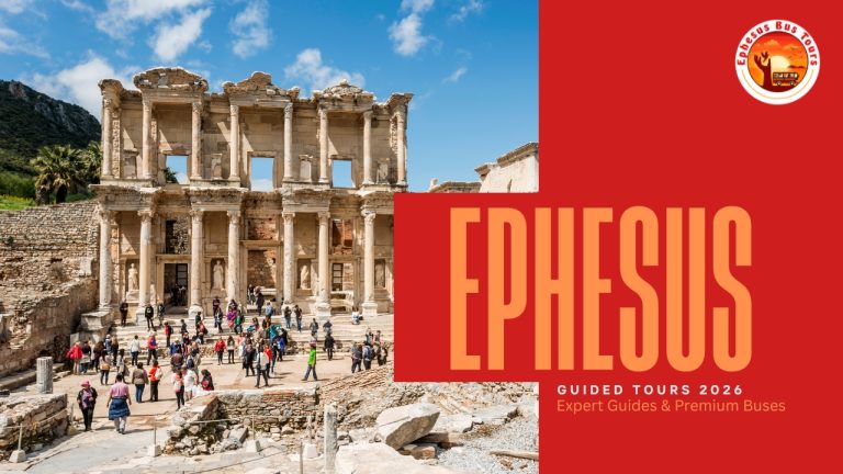 Ephesus guided tours in 2026 with professional guides from Kuşadası, Turkey