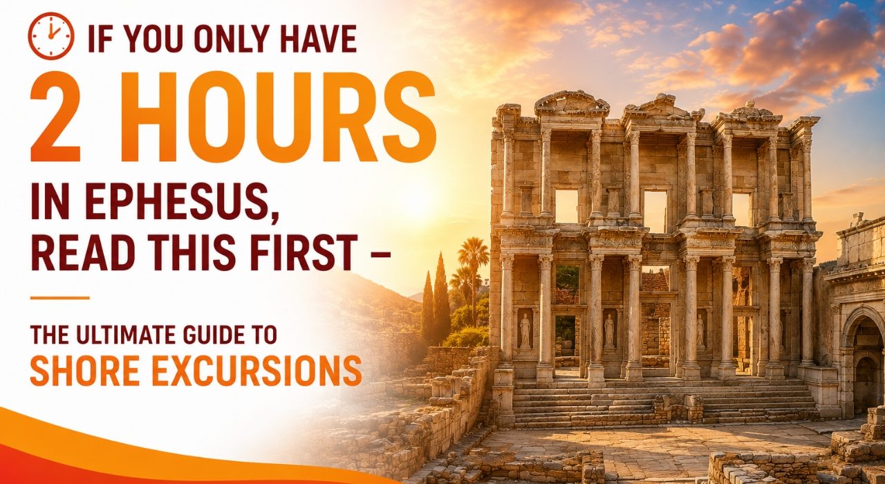 Guide to Visit Ephesus under 2 hours Shore to Ephesus Guide